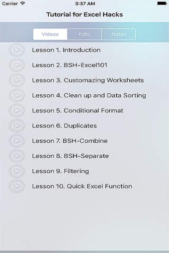 Image 0 for Tutorial for Excel Hacks