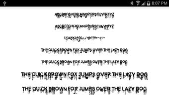 Imagen 3 para Halloween Fonts for FlipF…