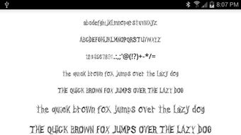 Imagen 2 para Halloween Fonts for FlipF…