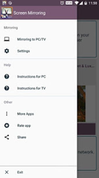 Image 1 for Screen mirroring Mobile t…