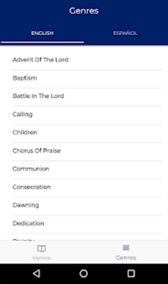 Image 0 for LLDM Himnario - English &…