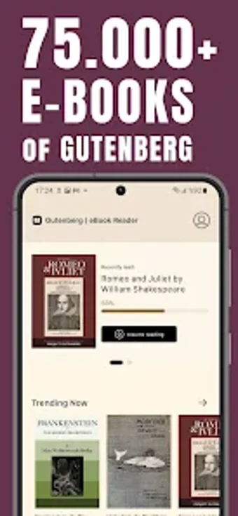 Image 0 for Gutenberg  eBook Reader
