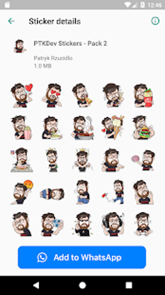 Imagen 2 para PTKDev Stickers for WASti…