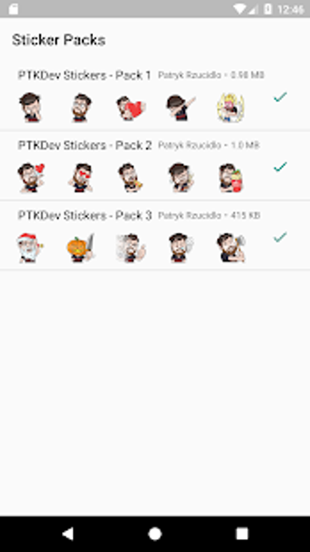 Imagen 3 para PTKDev Stickers for WASti…