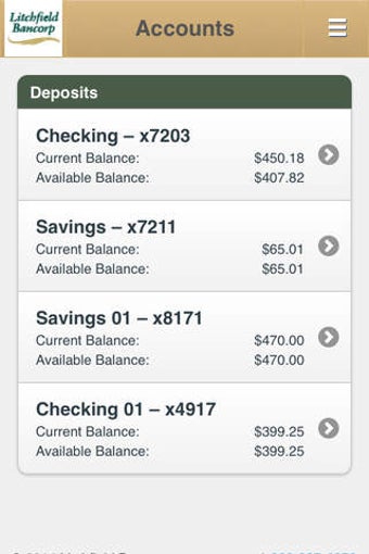 Image 0 for Litchfield Bancorp Mobile