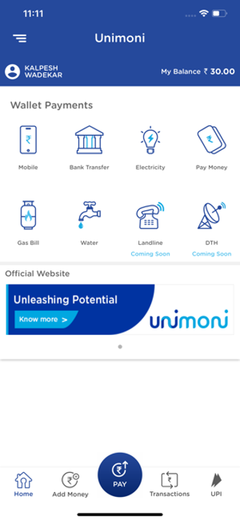 Image 3 for Unimoni Wallet