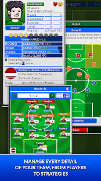Image 3 for Pixel Manager: Football 2…