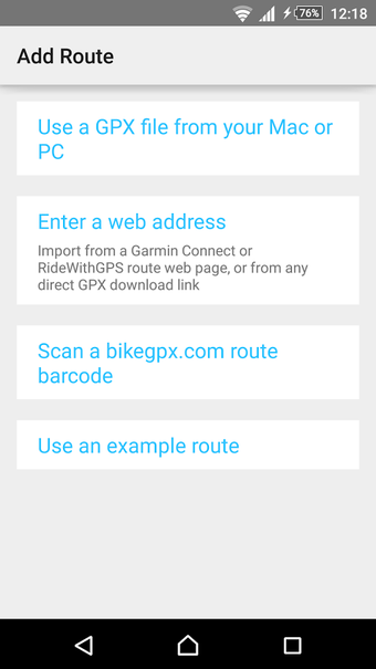 Imagen 0 para BikeGPX - Free cycle navi…