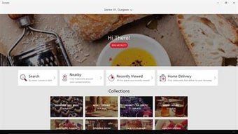 Imagen 2 para Zomato for Windows 10