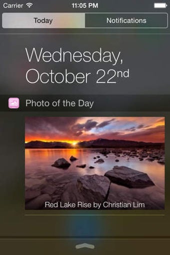 Imagen 0 para Photo Of The Day Widget