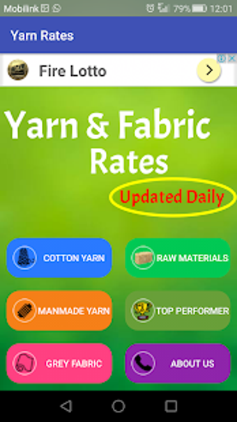 Image 1 for Yarn & Fabric Rates Pakis…