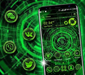 Image 2 for Technology Green Theme