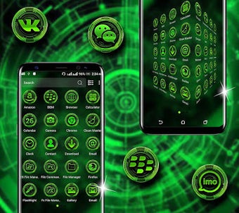 Image 1 for Technology Green Theme