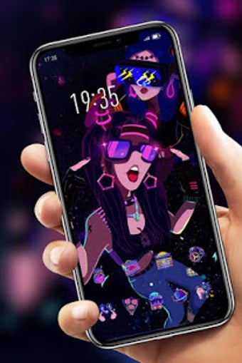 Image 2 for Dark Colorful Neon Club S…