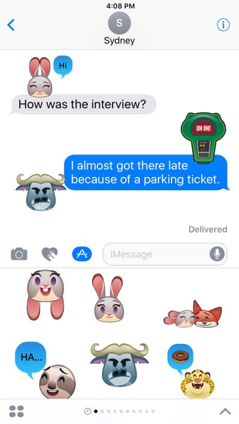Image 0 for Disney Stickers: Zootopia