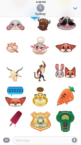 Image 3 for Disney Stickers: Zootopia