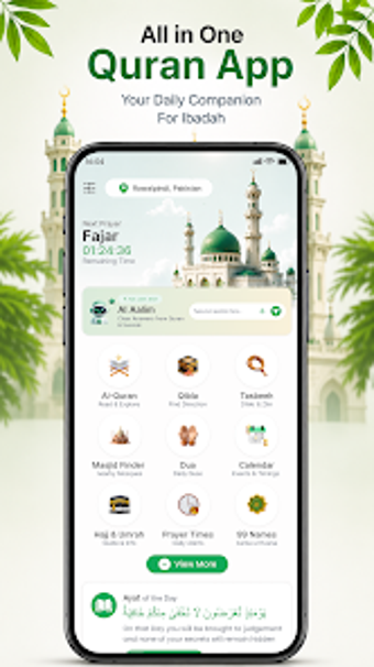 Image 0 for Quran Aalim AI Prayer Qib…
