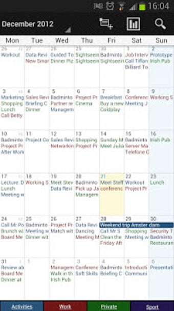 Image 3 for Business Calendar Pro