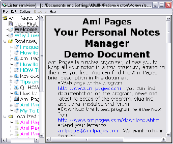 Image 0 for Aml Pages Viewer