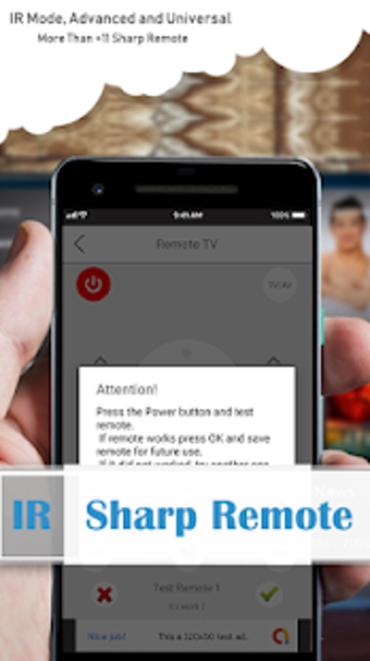 Imagen 1 para Remote control for sharp