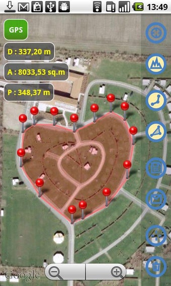 Imagen 1 para Planimeter - GPS area mea…