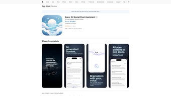 Imagen 0 para Auro: AI Social Post Assi…