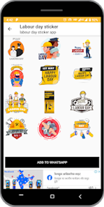 Image 3 for labour day sticker for WA…