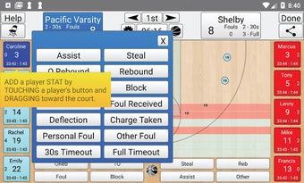 Imagen 2 para Basketball Stat Tracker L…