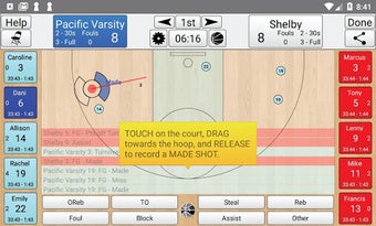 Imagen 1 para Basketball Stat Tracker L…
