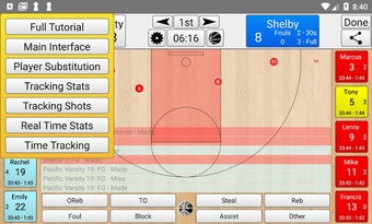 Imagen 0 para Basketball Stat Tracker L…