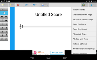 Image 0 for Crescendo Music Notation …