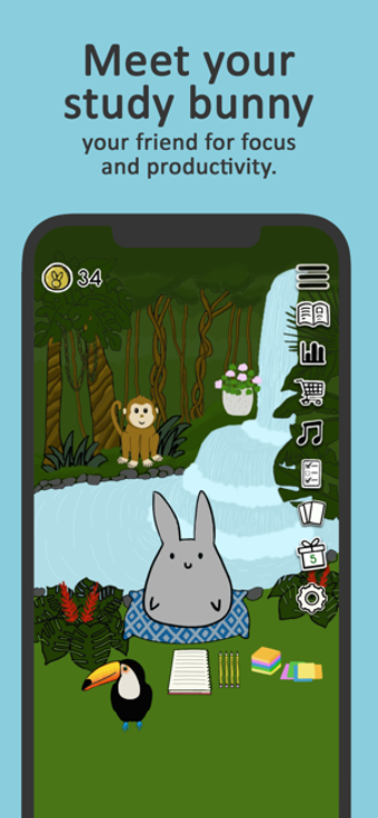 Image 0 for Study Bunny: Focus Timer