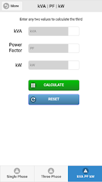 Imagen 0 para kVA Calculator