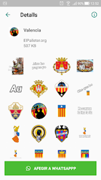 Image 2 for Stickers valencianistes p…