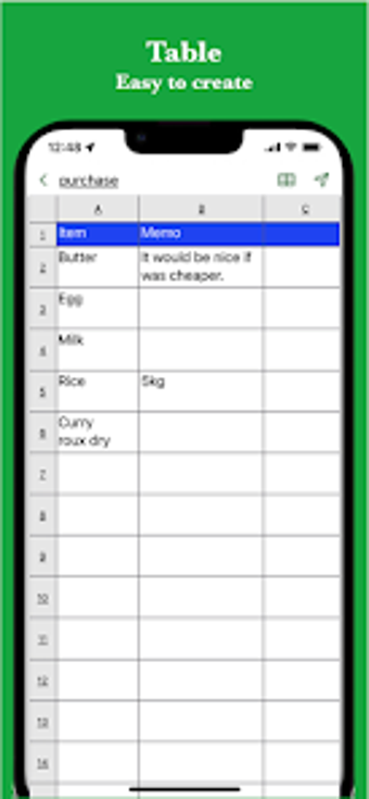 Image 0 for Simple Table - Note as ta…