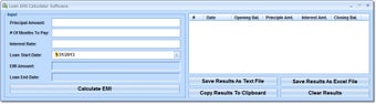 Image 0 for Loan EMI Calculator Softw…