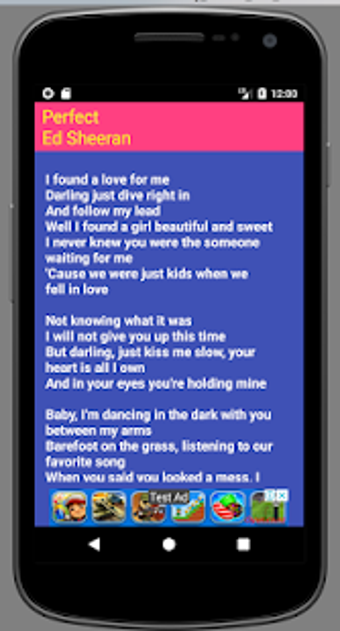 Image 2 for Perfect Lyrics