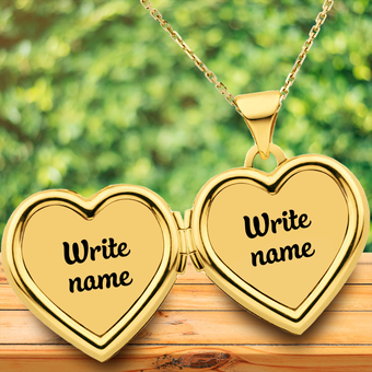 Imagen 0 para Write Name On Locket