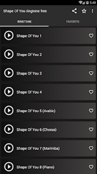 Imagen 1 para shape of you ringtone fre…