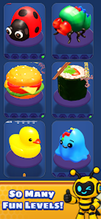 Image 0 for Bee Land: Hive Sort Puzzl…