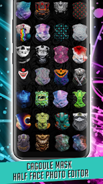 Imagen 1 para Cagoule Mask Half Face Ph…