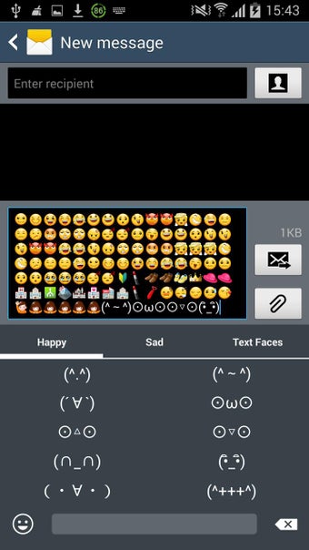 Image 2 for L Emoji Keyboard for Andr…