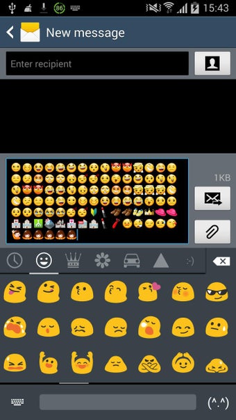 Image 1 for L Emoji Keyboard for Andr…
