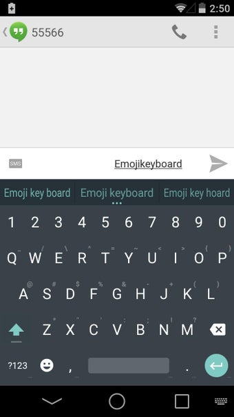 Image 0 for L Emoji Keyboard for Andr…