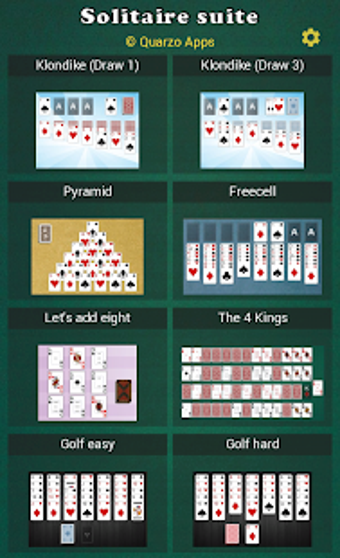 Image 1 for Solitaire suite - 25 in 1