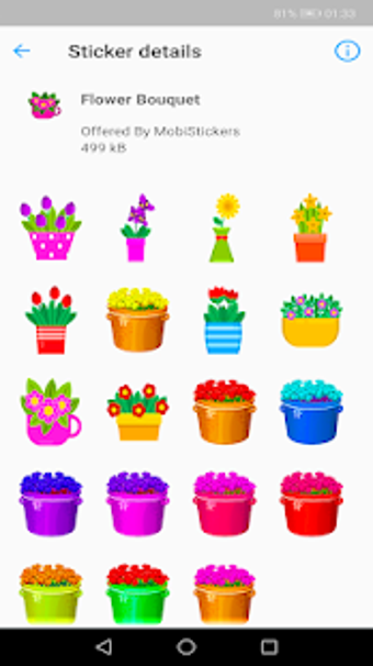 Image 2 for WAStickerApps Flowers