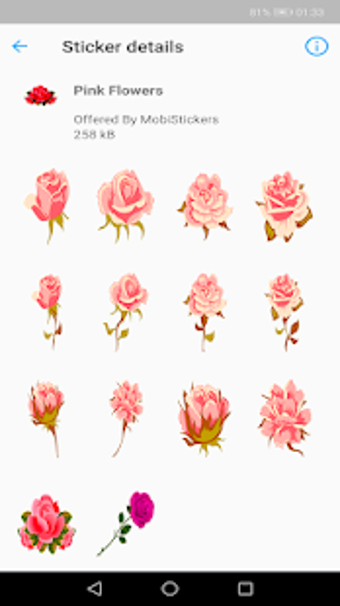 Image 0 for WAStickerApps Flowers