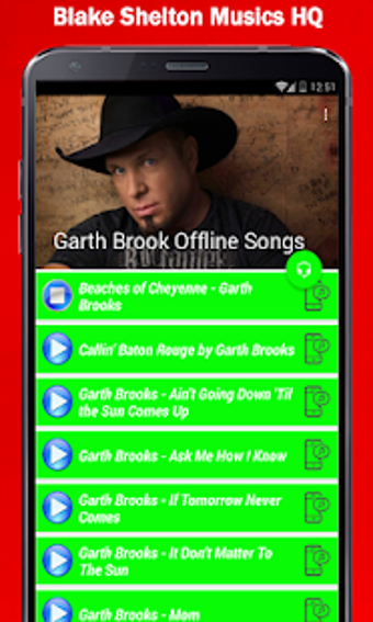 Image 1 for Garth Brooks Offline Song…