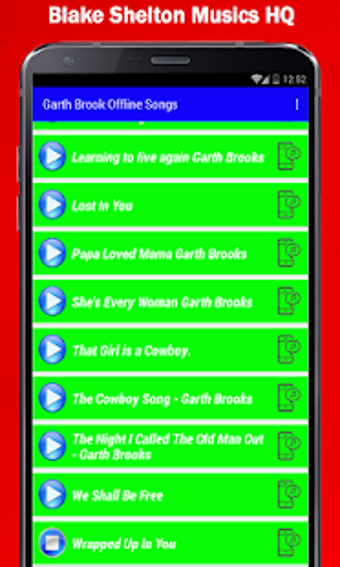 Image 0 for Garth Brooks Offline Song…