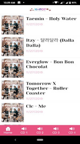 Imagen 1 para K-Pop Top 100